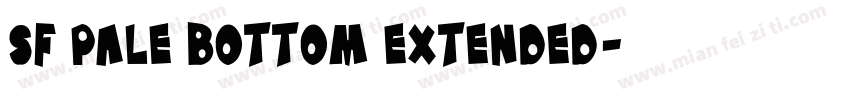 SF Pale Bottom Extended字体转换